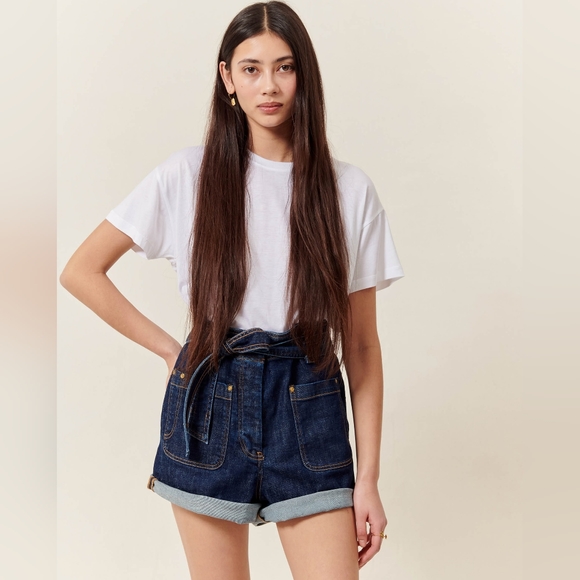 Sessun denim shorts - Picture 1 of 11